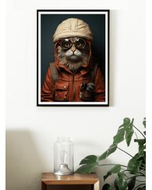Poster - Animal Elegance 02 (50x70 cm) - Hartman AI