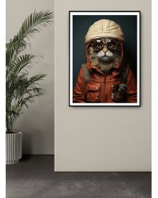 Affiche - Animal Elegance 02 (50x70 cm) - Hartman AI