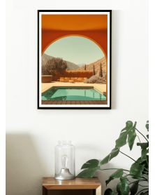 Affiche - Villa California 10 (50x70 cm) - Hartman AI