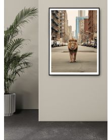 Poster - Urban Zoo 01 (50x70 cm) - Hartman AI