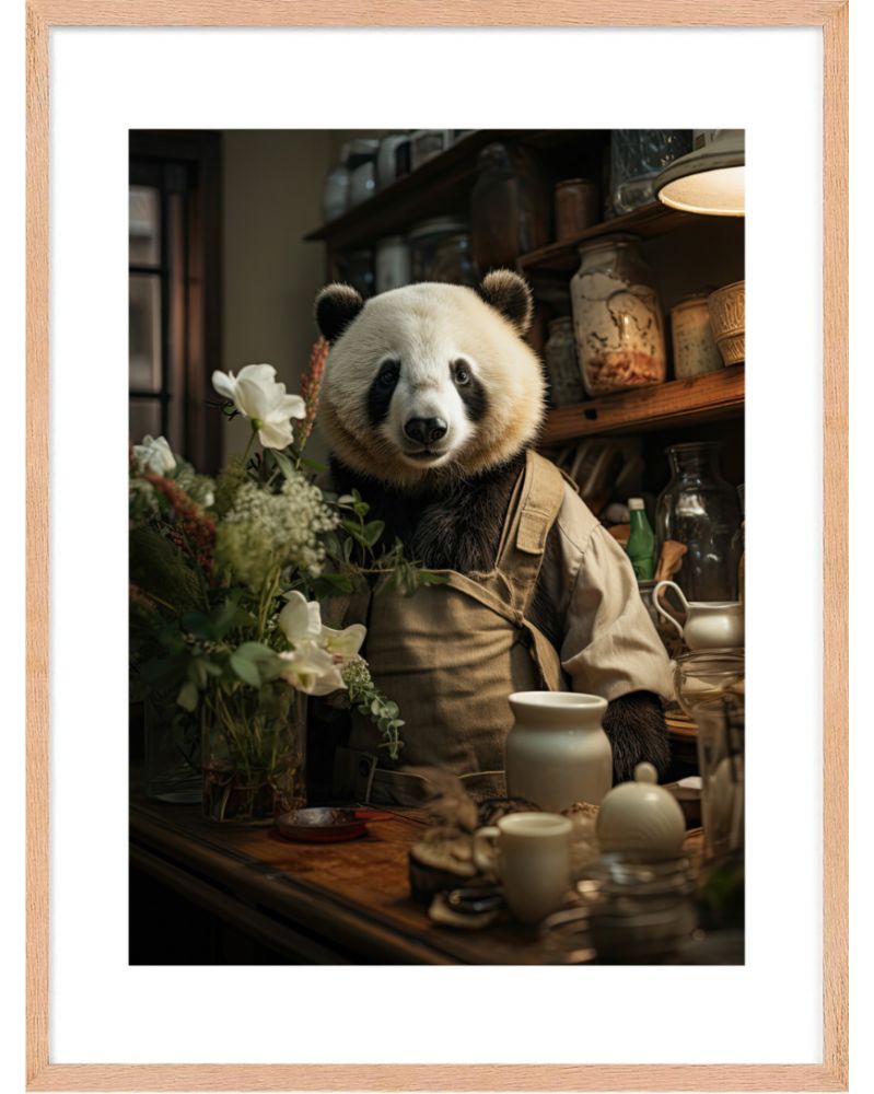 Poster - Animal Elegance 10 (30x40 cm) - Hartman AI