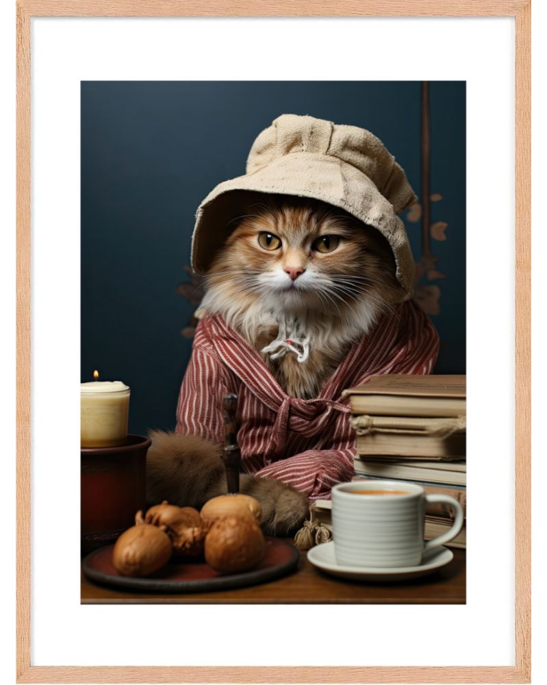Poster - Animal Elegance 01 (30x40 cm) - Hartman AI Poster - Animal Elegance 01 (30x40 cm) - Hartman AI