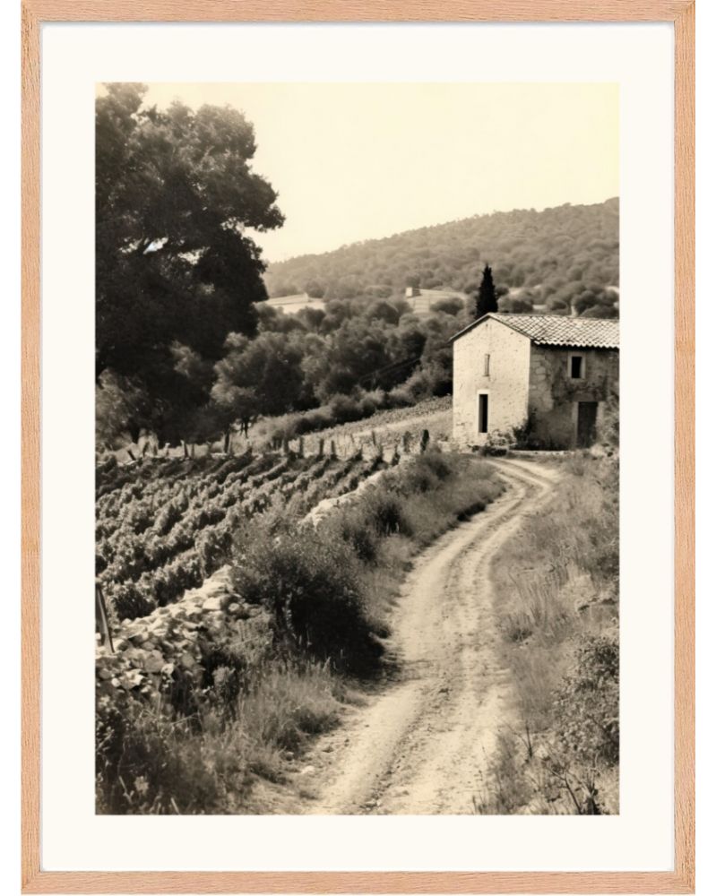 Affiche - Old Postcard 10 (30x40 cm) - Hartman AI