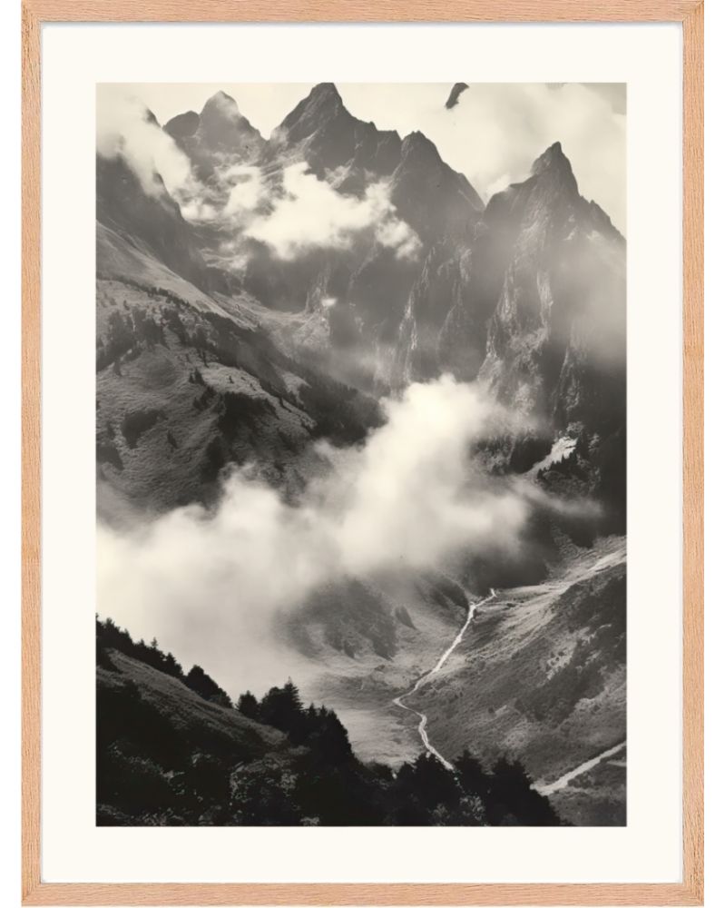 Affiche - Old Postcard 09 (30x40 cm) - Hartman AI