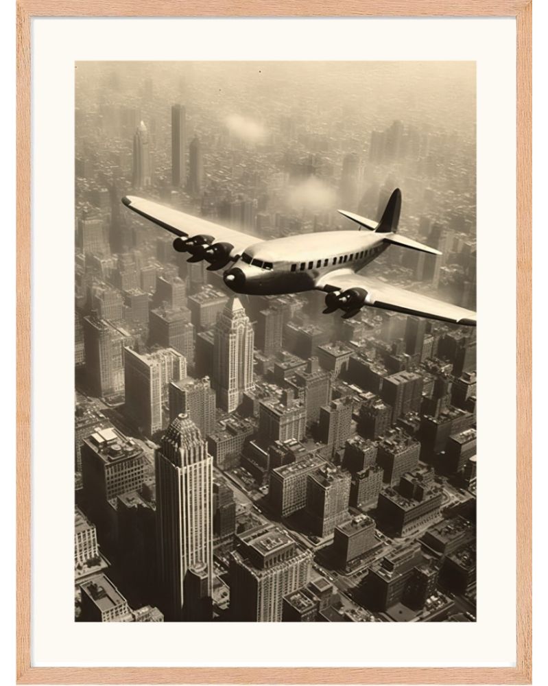 Affiche - Old Postcard 06 (30x40 cm) - Hartman AI