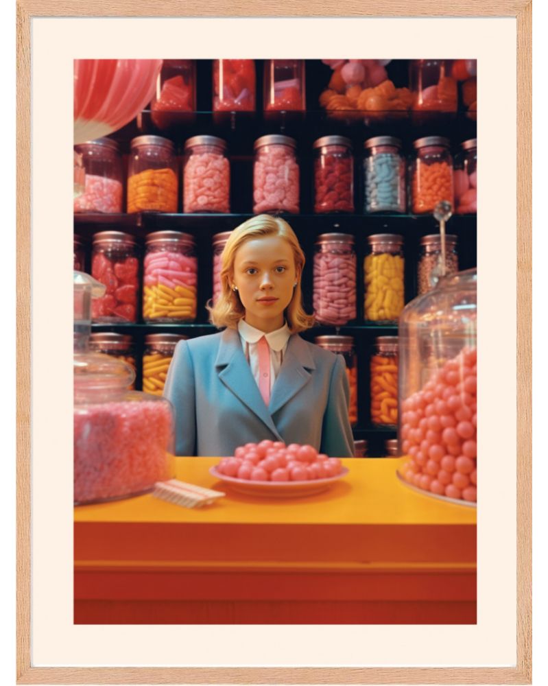 Affiche - Candy Chrome 06 (30x40 cm) - Hartman AI