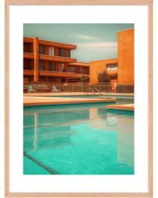 Affiche - Villa California 11 (30x40 cm) - Hartman AI