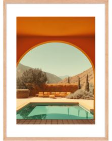 Affiche - Villa California 10 (30x40 cm) - Hartman AI