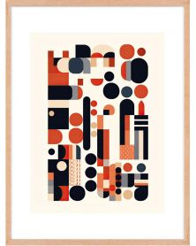 Affiche - Modern Abstract 10 (30x40 cm) - Hartman AI