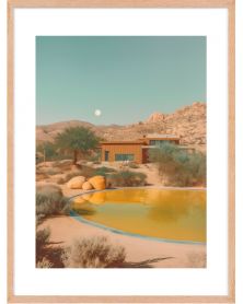 Affiche - Villa California 07 (30x40 cm) - Hartman AI