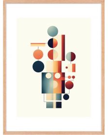 Poster - Modern Abstract 03 (30x40 cm) - Hartman AI