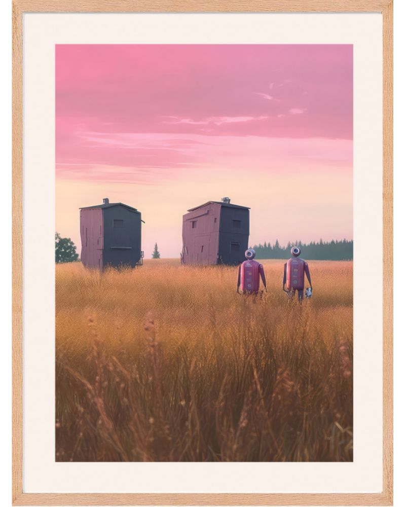 Poster - Futunature 08 (30x40 cm) - Hartman AI