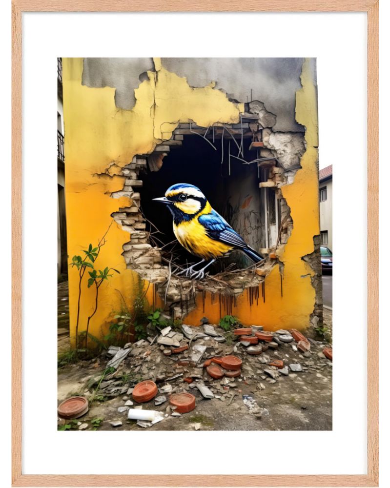 Affiche - Street Art 06 (30x40 cm) - Hartman AI
