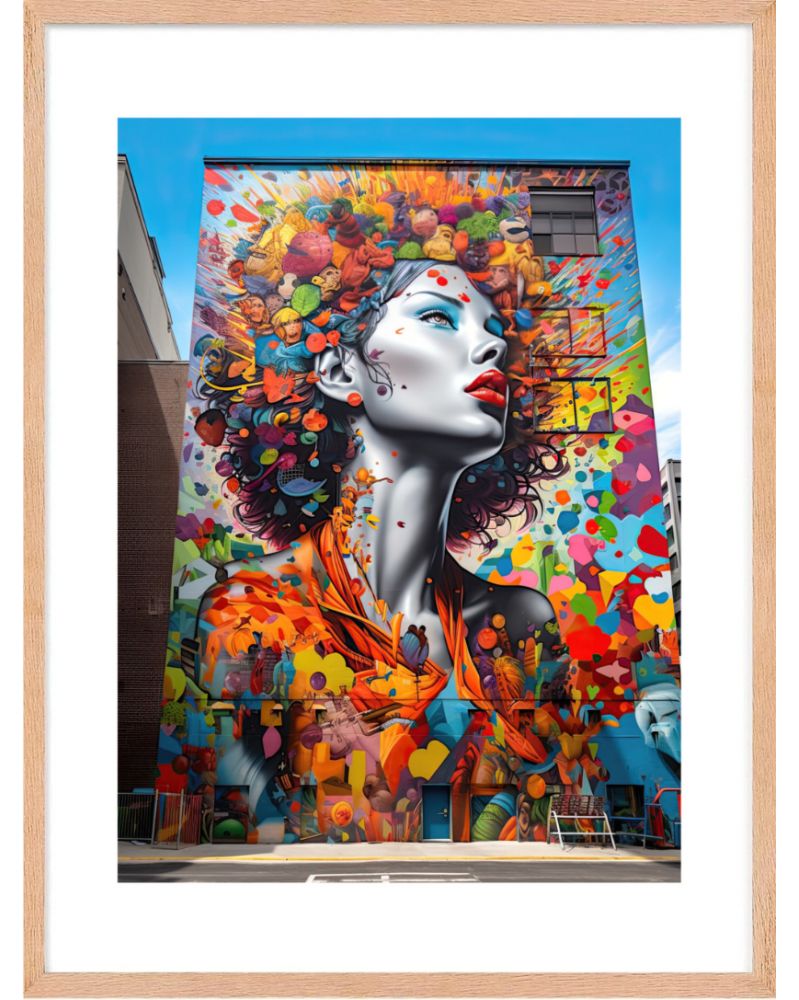 Affiche - Street Art 04 (30x40 cm) - Hartman AI