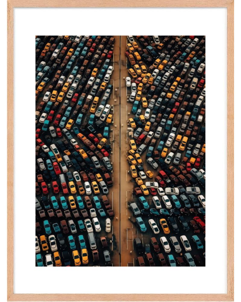 Affiche - Pattern Discovery 08 (30x40 cm) - Hartman AI