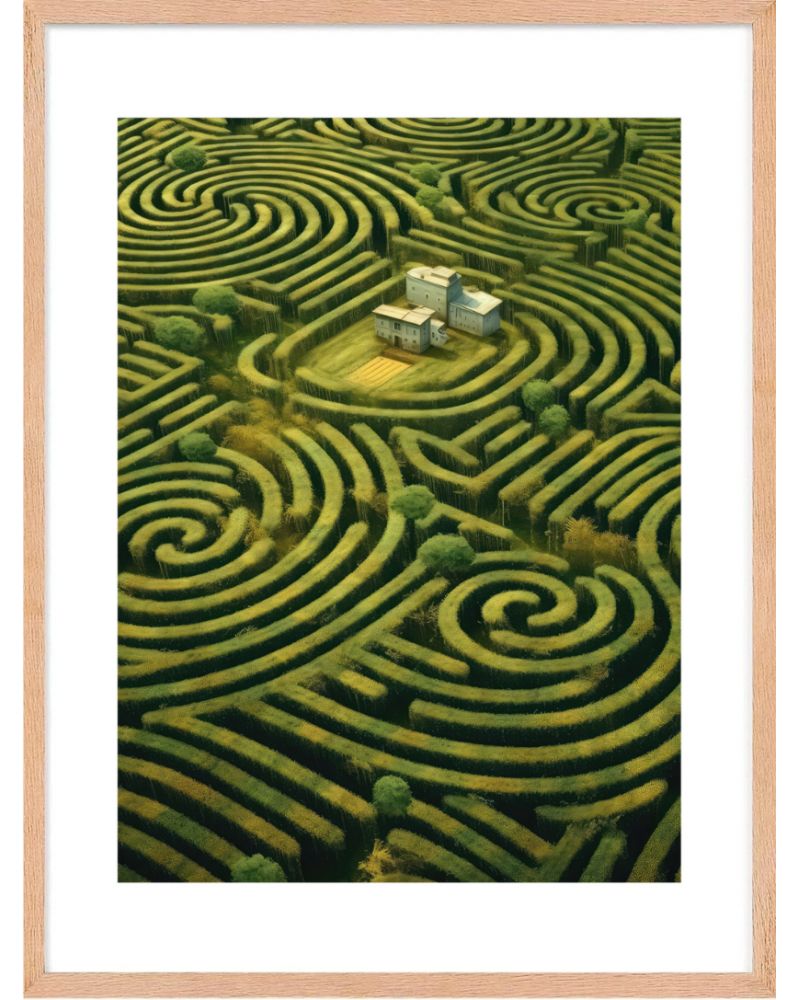 Affiche - Pattern Discovery 06 (30x40 cm) - Hartman AI