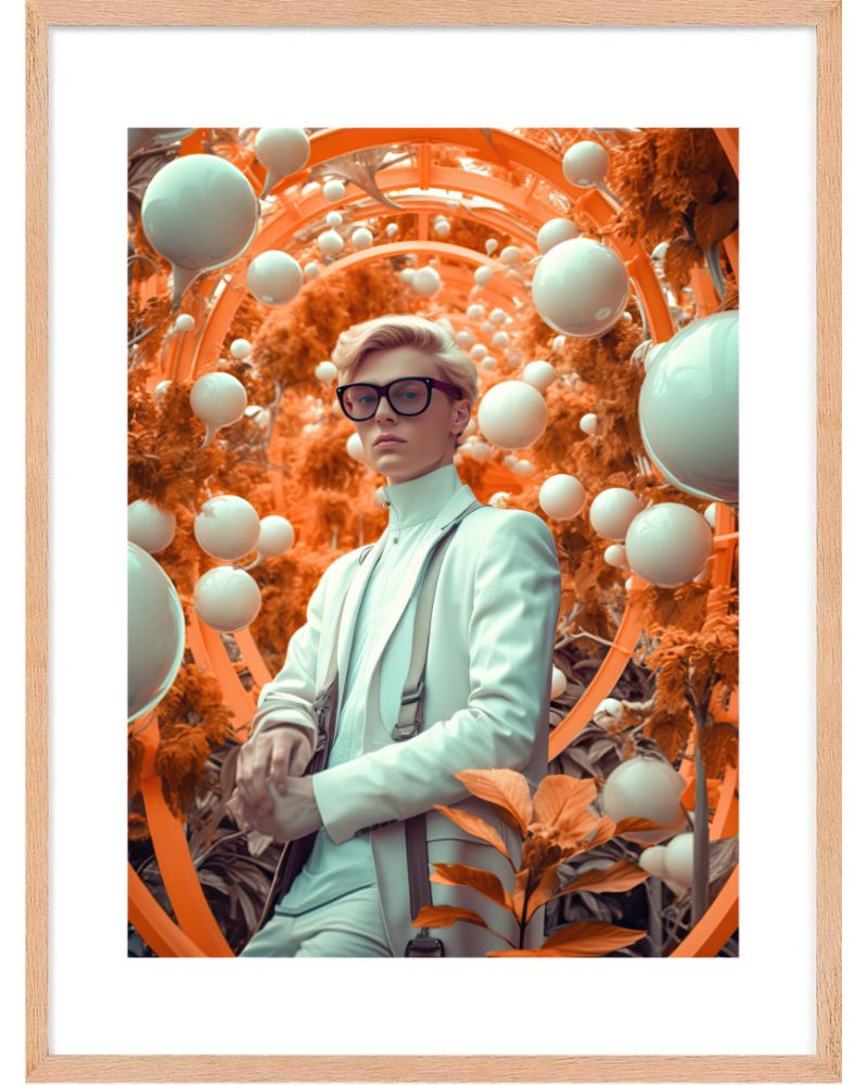 Affiche - La Mode de Demain 10 (30x40 cm) - Hartman AI