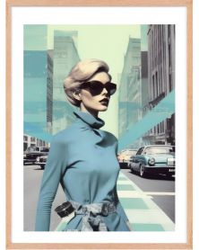 Poster - 60's Collages 09 (30x40 cm) - Hartman AI