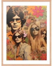 Affiche - 60's Collages 08 (30x40 cm) - Hartman AI