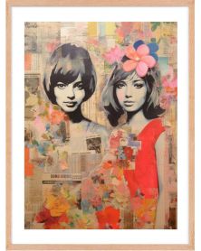 Affiche - 60's Collages 03 (30x40 cm) - Hartman AI