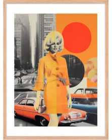 Affiche - 60's Collages 01 (30x40 cm) - Hartman AI