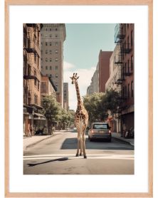 Affiche - Urban Zoo 05 (30x40 cm) - Hartman AI