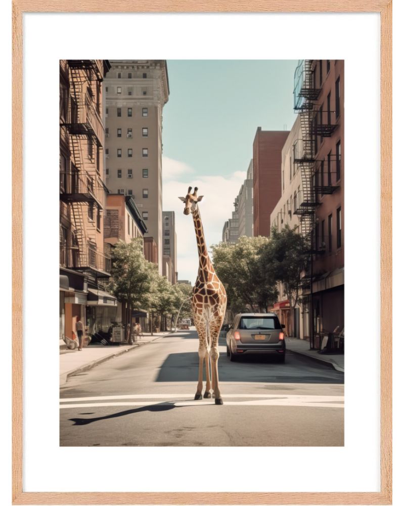 Poster - Urban Zoo 05 (30x40 cm) - Hartman AI