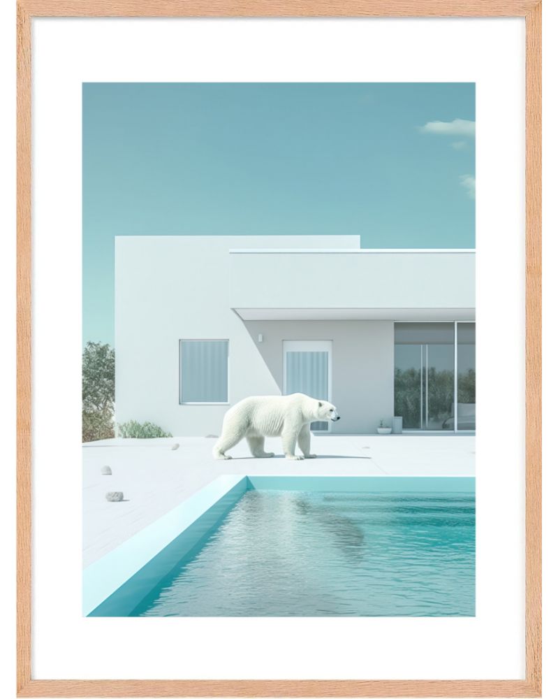 Poster - Urban Zoo 02 (30x40 cm) - Hartman AI