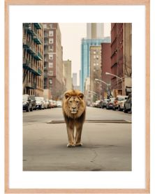 Affiche - Urban Zoo 01 (30x40 cm) - Hartman AI