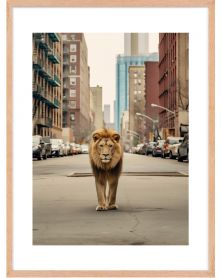 Poster - Urban Zoo 01 (30x40 cm) - Hartman AI