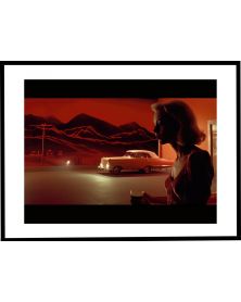 Affiche - Lost Roads to Hollywood 03 (30x40 cm) - Hartman AI