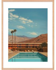 Affiche - Villa California 03 (30x40 cm) - Hartman AI