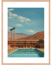 Poster - Villa California 03 (30x40 cm) - Hartman AI