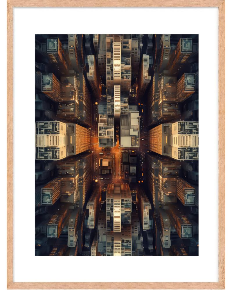 Affiche - Pattern Discovery 05 (30x40 cm) - Hartman AI