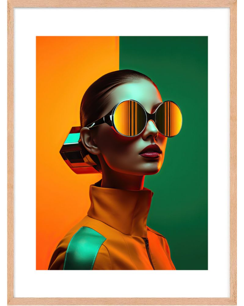 Affiche - La Mode de Demain 04 (30x40 cm) - Hartman AI