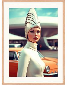 Affiche - Retro Future 15 (30x40 cm) - Hartman AI