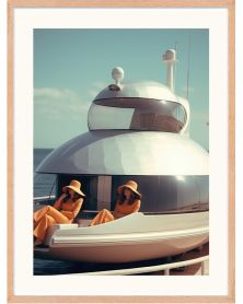 Poster - Retro Future 08 (30x40 cm) - Hartman AI