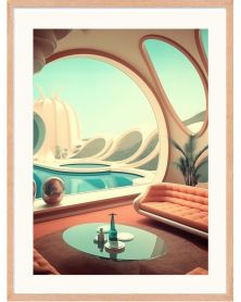 Affiche - Retro Future 06 (30x40 cm) - Hartman AI