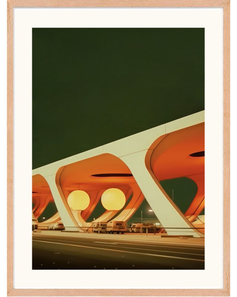 Affiche - Retro Future 03 (30x40 cm) - Hartman AI